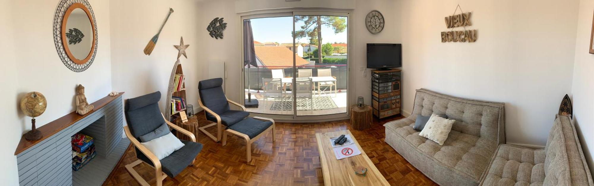 Residence « Les Gets » Location T4 Vieux-Boucau-Les-Bains Exteriér fotografie